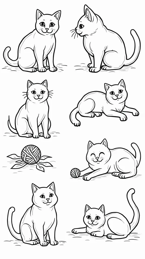 coloriages sans chat